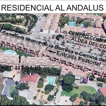 Residencial Al Andalus 117, La Barrosa, Chiclana, Incluye Parking A Unos Metros Del Mar